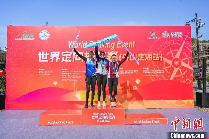 世界定向排位赛在浙江定海落幕，捷克选手夺冠