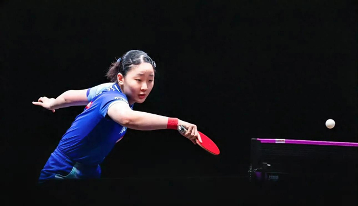 张本美和直落六局淘汰石洵瑶晋级四强