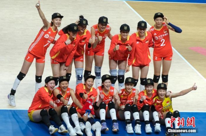 香港站世联赛全胜收官，零封劲敌波兰队的中国